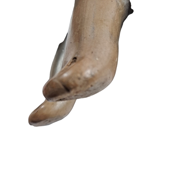 Raku (?) Pottery Sitting Frog Sculpture Figurine - Picture 10 of 12